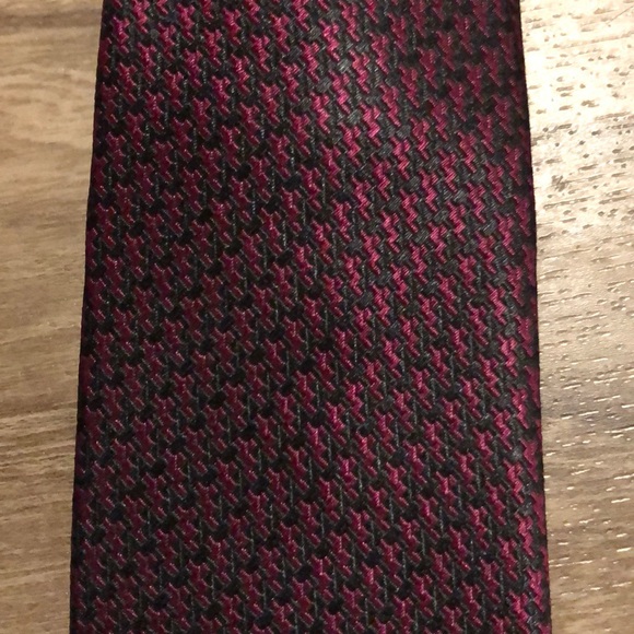Report Collection patterned silk tie - Picture 3 of 3